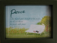 "Peace" ۮخ๢ Photo Frame