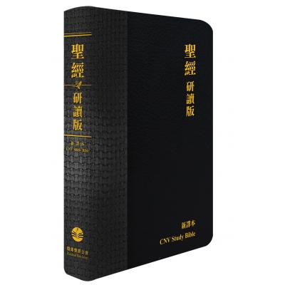 tgŪsĶ/o经读s译 CNV Study Bible (Leather)