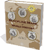 Blackline Maps of World History - The Complete Set